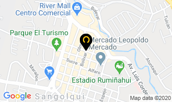 Mapa de Calzado Sangolqui en Sangolquí