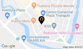 Mapa de Camara De Comercio Ecuatoriano China en Guayaquil