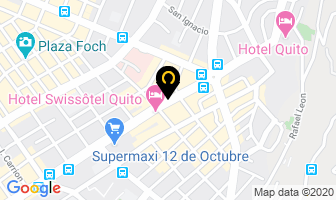 Mapa de Camara De Seguridad Privada Del Ecuador Casepec en Quito