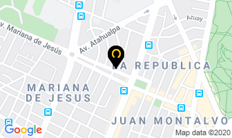 Mapa de Cambridge School Of Languages en Quito