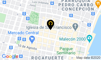 Mapa de Campos Crespo Carlos Dr. en Guayaquil