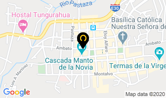 Mapa de Cañamandur Restaurant en Baños