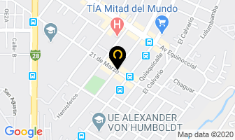 Mapa de Caprichos Sastreria en Quito