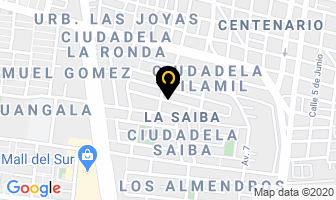 Mapa de Cardio Medica en Guayaquil