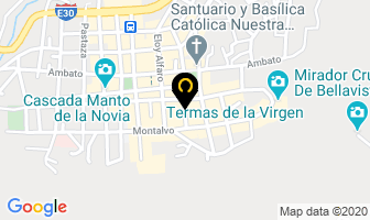 Mapa de Carolines Tour Cia. Ltda. en Cantón Baños