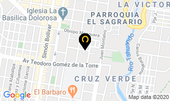 Mapa de Carpinteria Y Muebleria Oñate en Ibarra