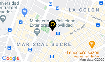 Mapa de Carrasco Andrade Ricardo MÉd. en Quito