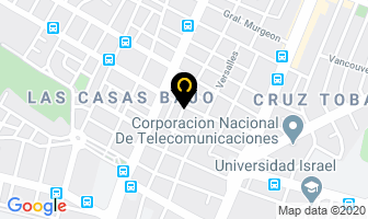 Mapa de Carvatel Telecomunicaciones en Quito