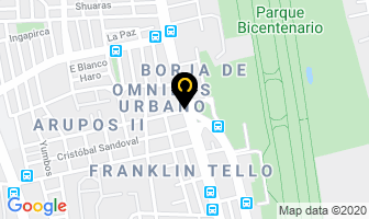 Mapa de Casa Comercial Mendieta en Quito