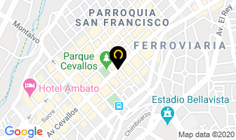 Mapa de Casa CÓrdova en Ambato