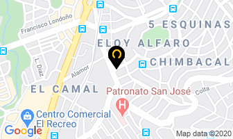 Mapa de Casa De Pernos Y Tornillos en Quito