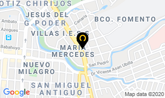 Mapa de Casa Del Mueble De Pino en Milagro