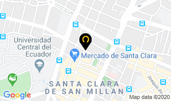 Mapa de Casa Dental Chango Andaluz en Quito