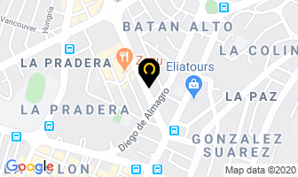 Mapa de Casa Giron Funeraria en Quito