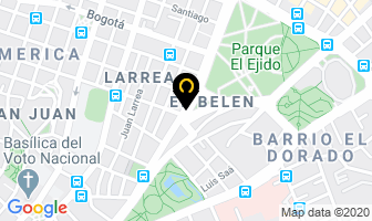 Mapa de Casa Musical Amador Jiménez en Quito