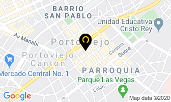 Mapa de Casa Musical El Surtido en Portoviejo