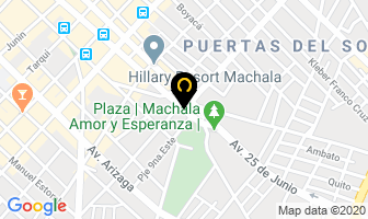 Mapa de Casa Ortopedica en Machala