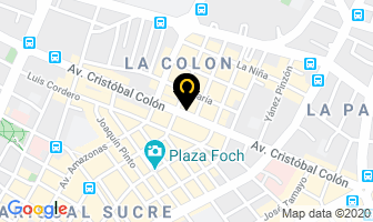 Mapa de Casimires Becdach en Quito