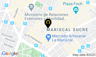 Mapa de Casino Montecarlo en Quito