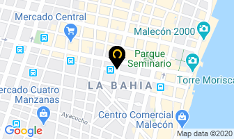 Mapa de Catalogo Mistika en Guayaquil