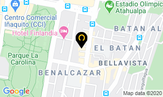 Mapa de Catering Andrew's en Quito