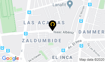 Mapa de Catering Service en Quito