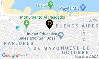 Mapa de Caucho Mundo en Manta