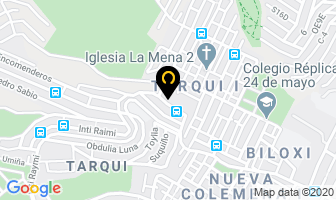 Mapa de Cauchos Rj en Quito