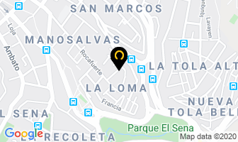 Mapa de Cazco Construcciones en Quito