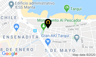 Mapa de Cedepa Importadora De Autopartes en Manta
