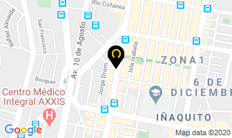 Mapa de Celebraciones Y Bodas en Quito