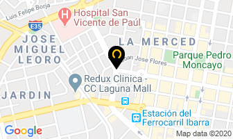 Mapa de Centro Comercial Del Bebe en Ibarra