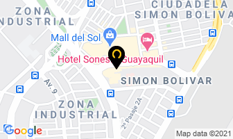 Mapa de Centro Comercial Mall Del Sol en Guayaquil