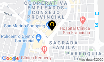 Mapa de Centro Comercial San Marino en Guayaquil