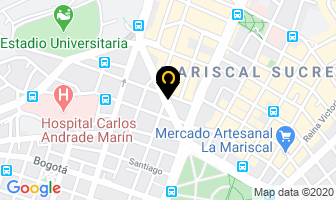Mapa de Centro De Artritis Y Reumatismo en Quito