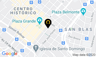Mapa de Centro De Belleza Rhoswyk en Quito
