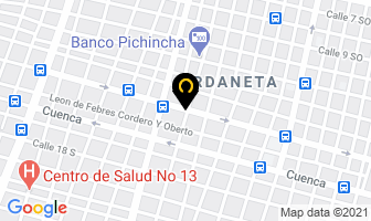 Mapa de Centro De Colchones Pilco en Guayaquil