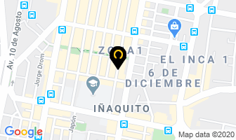 Mapa de Centro De Desarrollo Infantil Happy Place en Quito