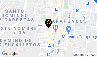 Mapa de Centro De Desarrollo Infantil Rincon De Luz en Quito