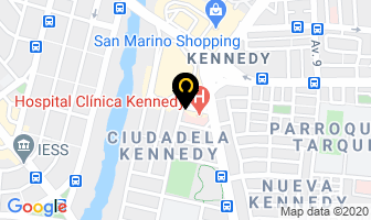 Mapa de Centro De Diagnostico Ocular en Guayaquil