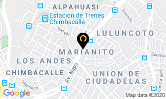 Mapa de Centro De Formacion Artesanal "6 De Diciembre" en Quito
