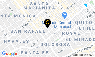 Mapa de Centro De Respiracion Celular en Manta