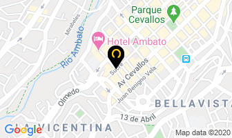 Mapa de Centro De Traumatologia Y Ortopedia en Ambato