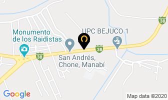 Mapa de Centro Educativo Inicial Tía Vane en Chone