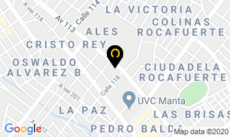 Mapa de Centro Educativo “ La Moderna ” en Manta