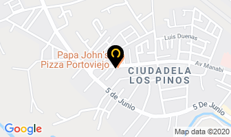 Mapa de Centro Estético Katiuska Lopez en Portoviejo