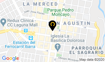 Mapa de Centro Estético Xtreme Spa en Ibarra