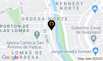 Mapa de Centro Faith en Guayaquil