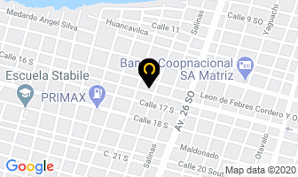 Mapa de Centro FrÍo Interva en Guayaquil