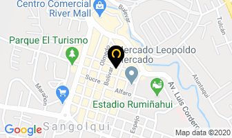 Mapa de Centro Gastronomico Del Valle en Sangolquí